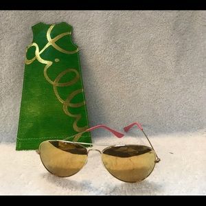 Lilly Pulitzer Aviator Sunglasses